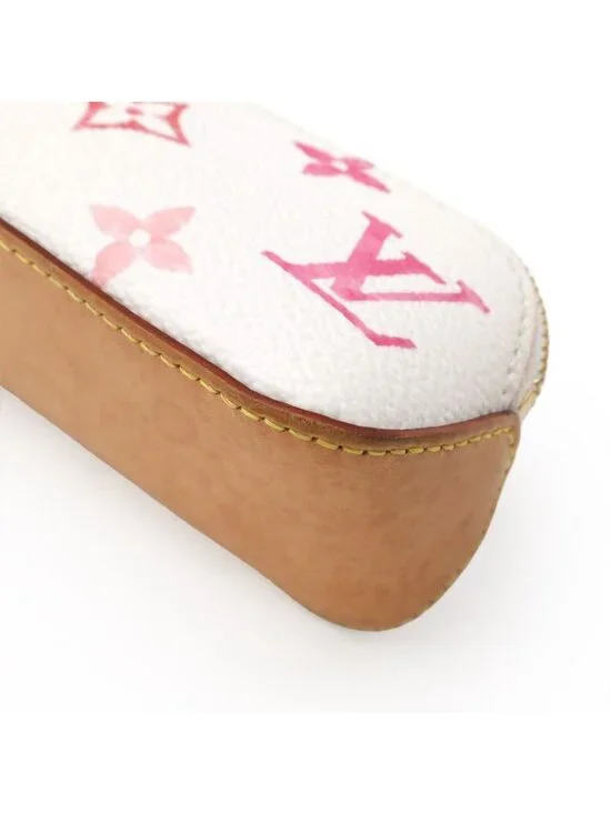 Louis Vuitton Monogram Flower Tile By The Pool Trousse Elisabeth Pencil Case - Picture 3 of 5